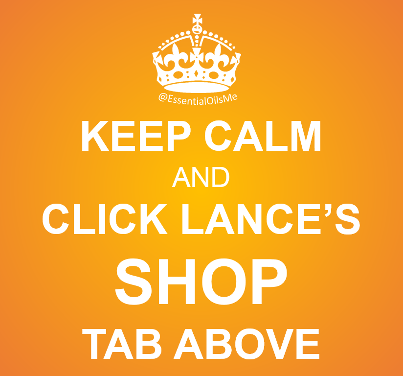 Keep Calm And Click Lance's Shop Tab Orange