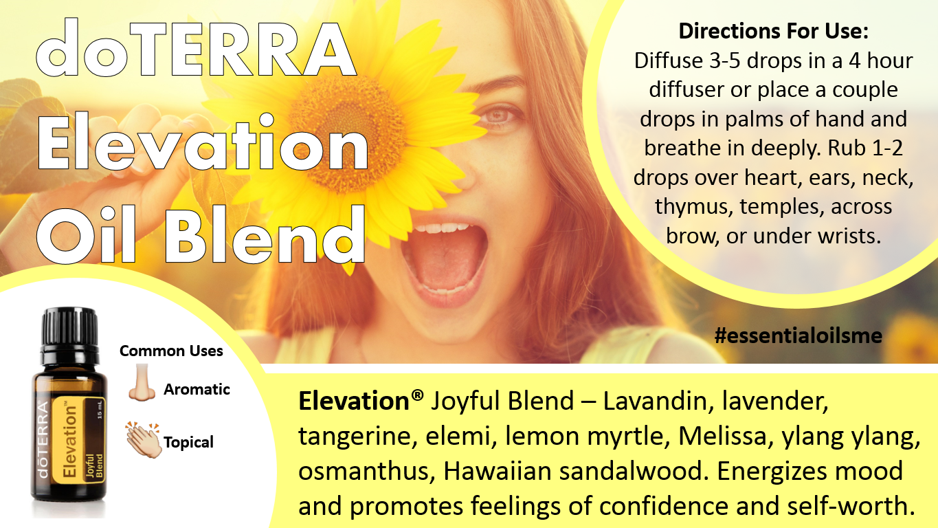 doterra elevation oil blend