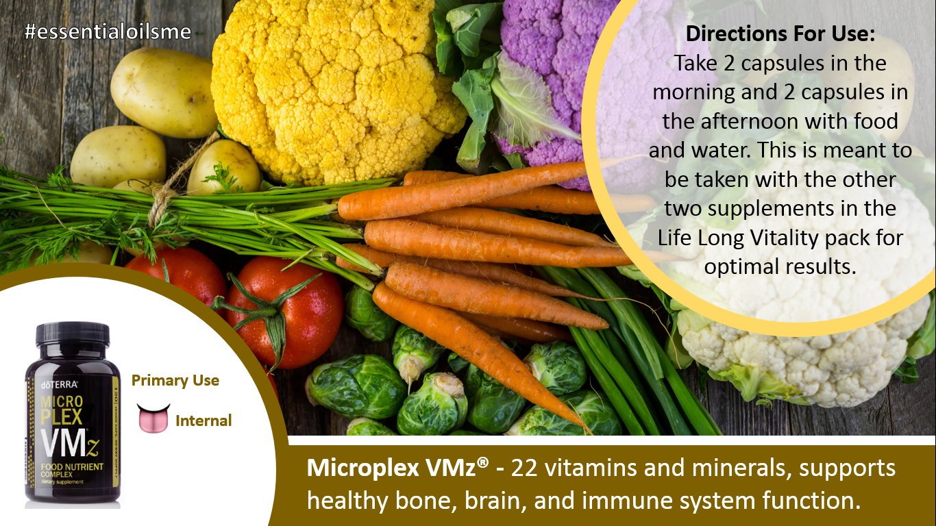 doterra lifelong vitality pack with microplex vmz