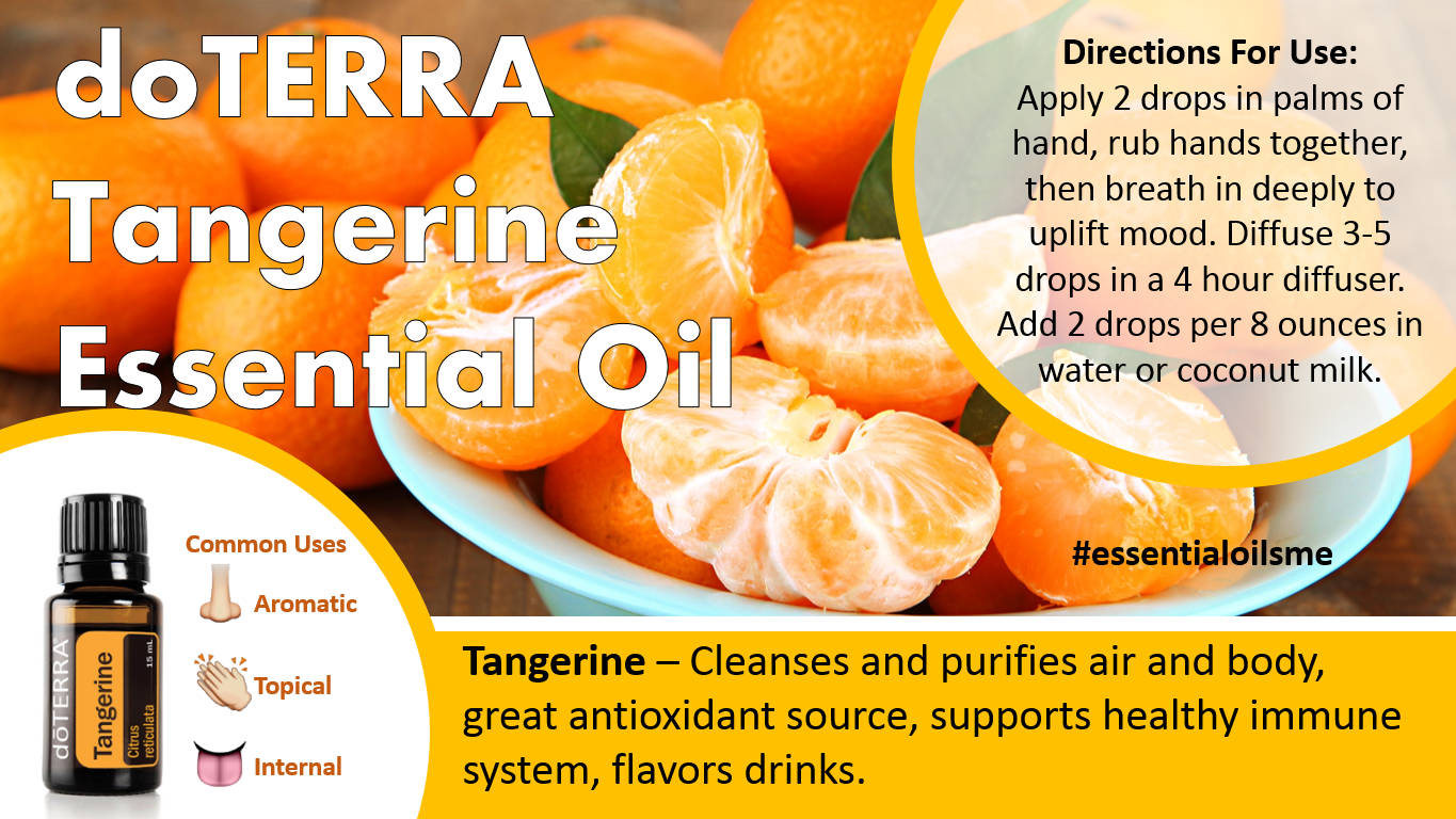 doterra tangerine essential oil