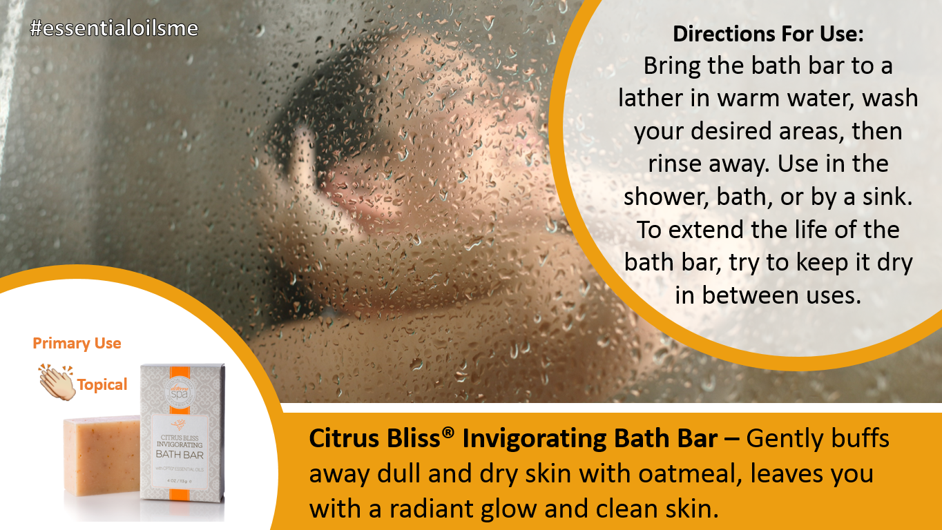 doterra citrus bliss bath bar