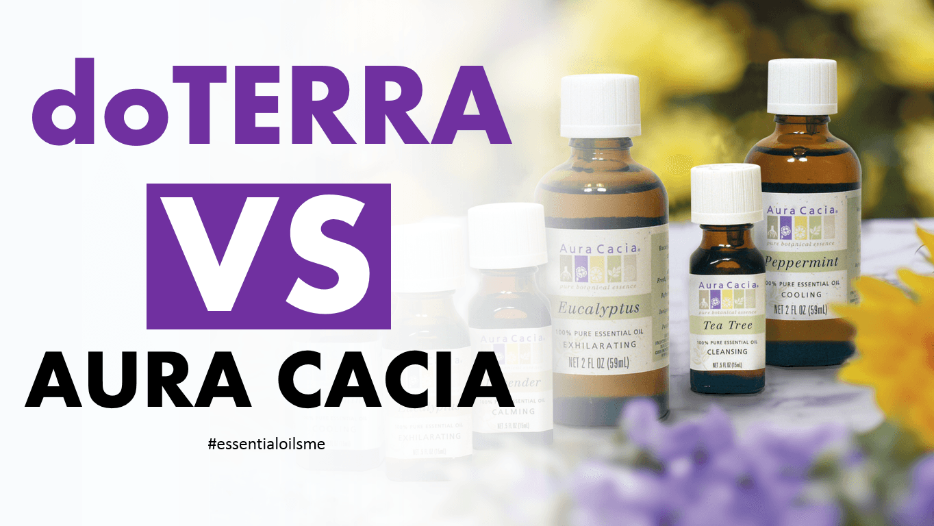 doterra vs aura cacia essential oils